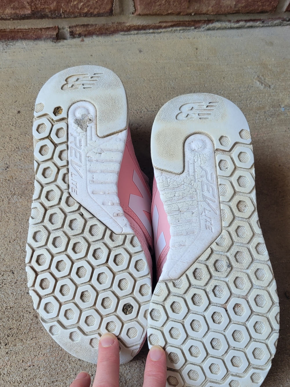 New Balance 247 REVlite Blush Pink Sneakers Women's Size 6.5 Athletic Shoes - Picture 8 of 9